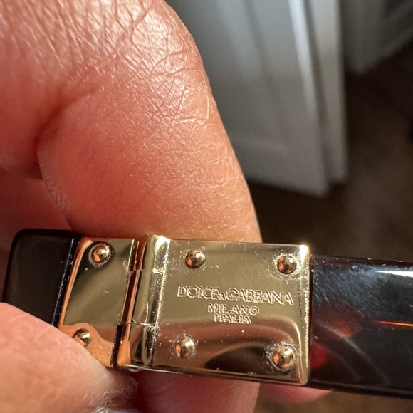 Dolce &Gabbana Elegant Tortoise Shell and gold Glasses - Picture 12 of 13